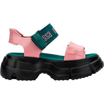 Melissa Melissa Pulse AD SANDAL BK883 BLACK/PINK/GREEN