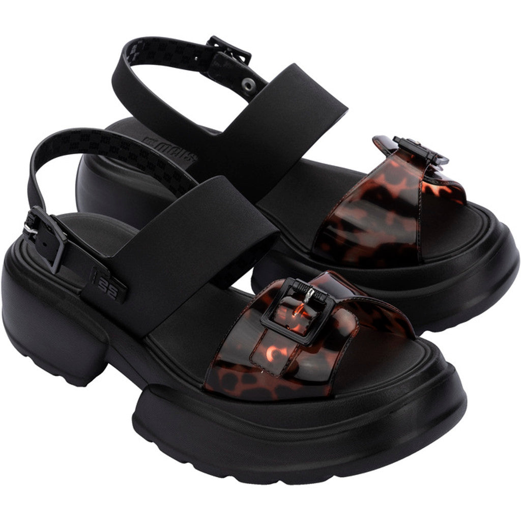 Melissa Melissa Push AD SANDAL BV420 BLACK/TORTOISE