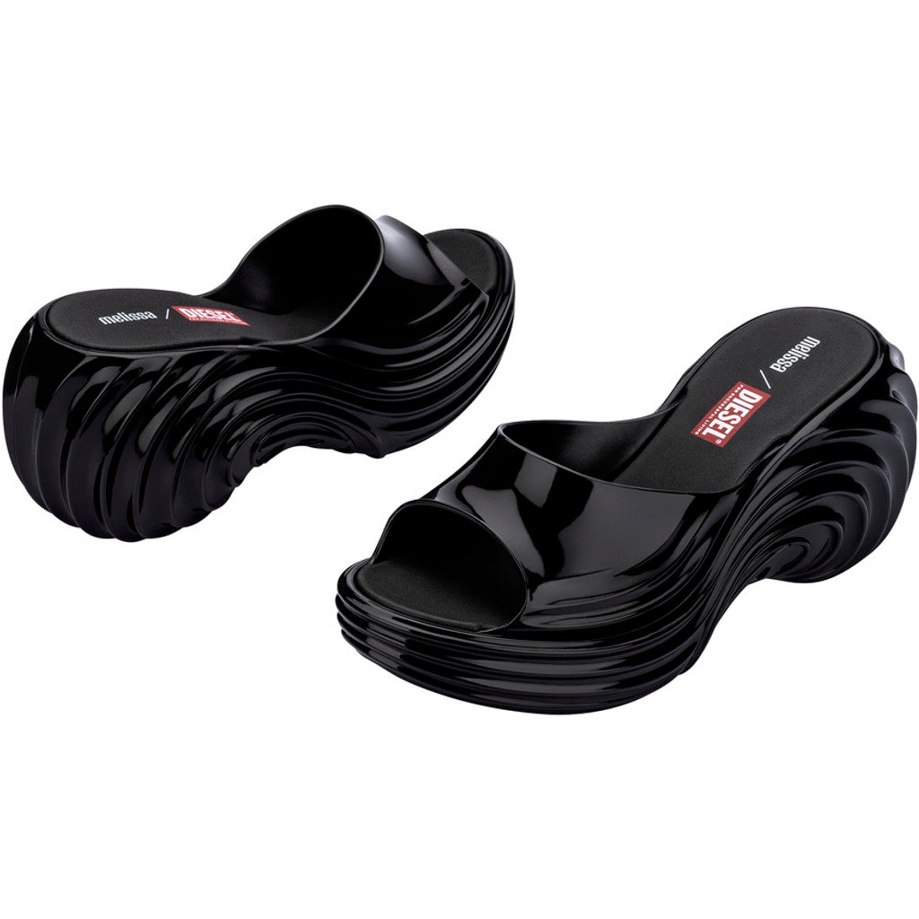 [新品箱付き]Diesel x Melissa Quantum Platform Melissa Quantum Platform x Diesel AD - BLACK – melissashoesnordics