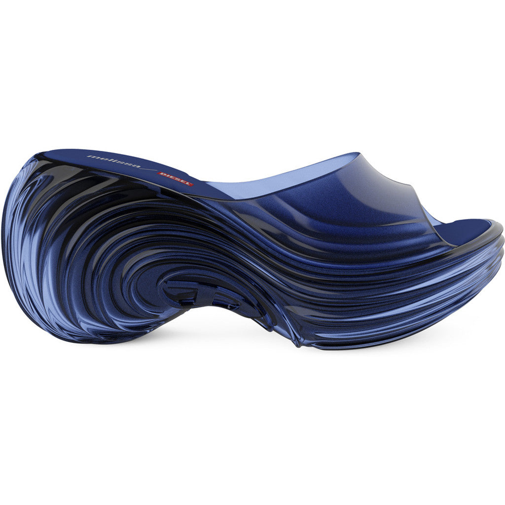 Diesel Melissa Quantum Platform x Diesel AD PLATFORM BZ136 DARK BLUE TRANSPARENT