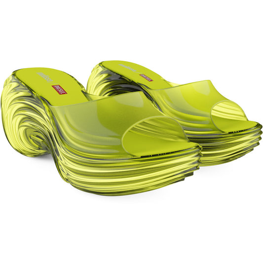 Diesel Melissa Quantum Platform x Diesel AD PLATFORM BZ137 TRANSPARENT YELLOW