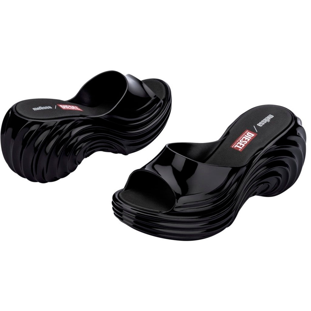 靴 Melissa/Diesel Quantum Platform Women's Platform mule in Melflex® | Grey | Diesel