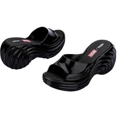 Diesel Melissa Quantum Platform x Diesel Ad. PLATFORM BP735 BLACK