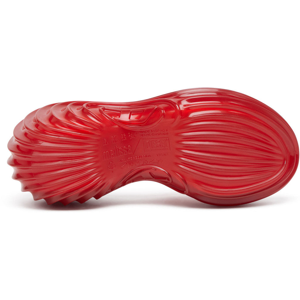 Diesel Melissa Quantum Platform x Diesel Ad. PLATFORM BP736 TRANSPARENT RED