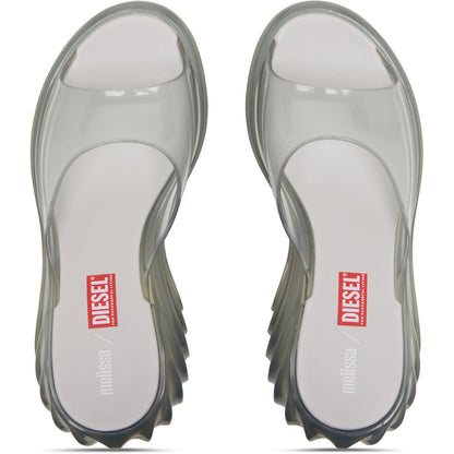Diesel Melissa Quantum Platform x Diesel Ad. PLATFORM BP737 TRANSPARENT BLUE