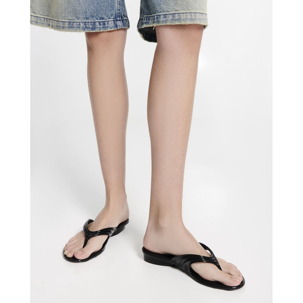Diesel Melissa Quantum Thong x Diesel AD FLIP FLOP BP733 BLACK