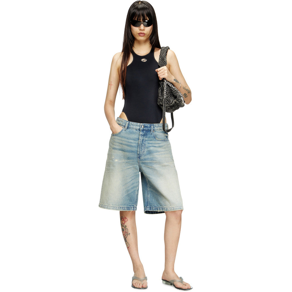 Diesel Melissa Quantum Thong x Diesel Ad. FLIP FLOP BL277 TRANSPARENT BLUE