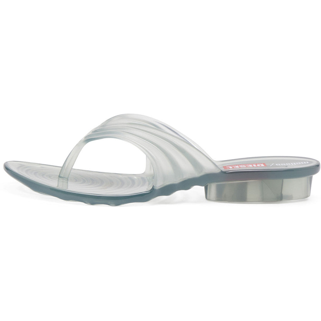 Diesel Melissa Quantum Thong x Diesel Ad. FLIP FLOP BL277 TRANSPARENT BLUE