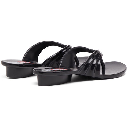 Diesel Melissa Quantum Thong x Diesel Ad. FLIP FLOP BP733 BLACK