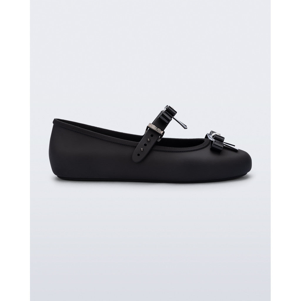 Melissa Melissa Soft Ballerina Bow AD SANDAL BE619 BLACK