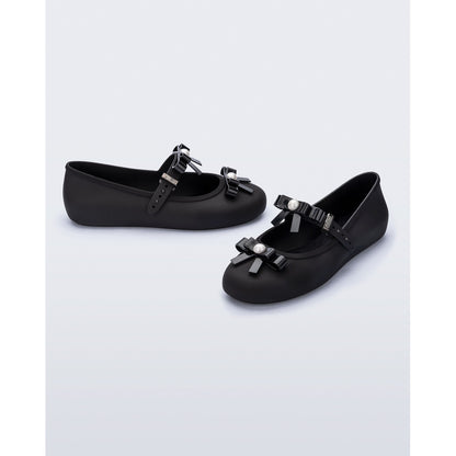 Melissa Melissa Soft Ballerina Bow AD SANDAL BE619 BLACK