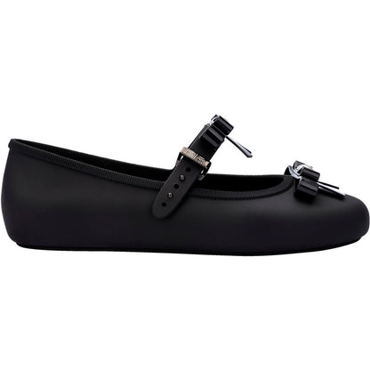Melissa Melissa Soft Ballerina Bow AD SANDAL BE619 BLACK