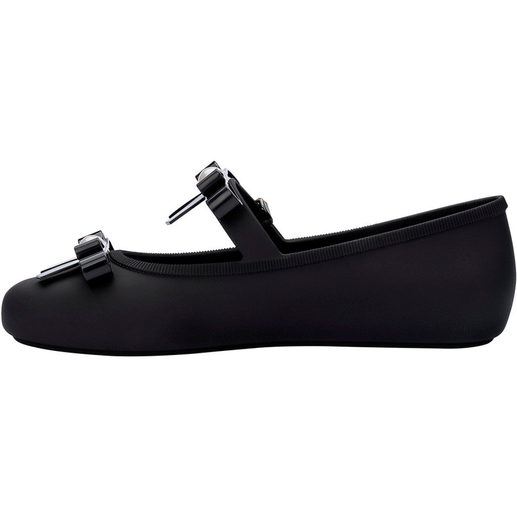 Melissa Melissa Soft Ballerina Bow AD SANDAL BE619 BLACK