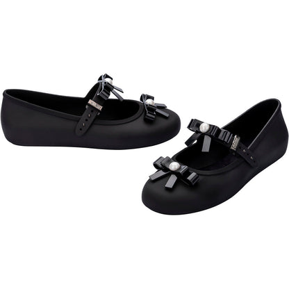Melissa Melissa Soft Ballerina Bow AD SANDAL BE619 BLACK