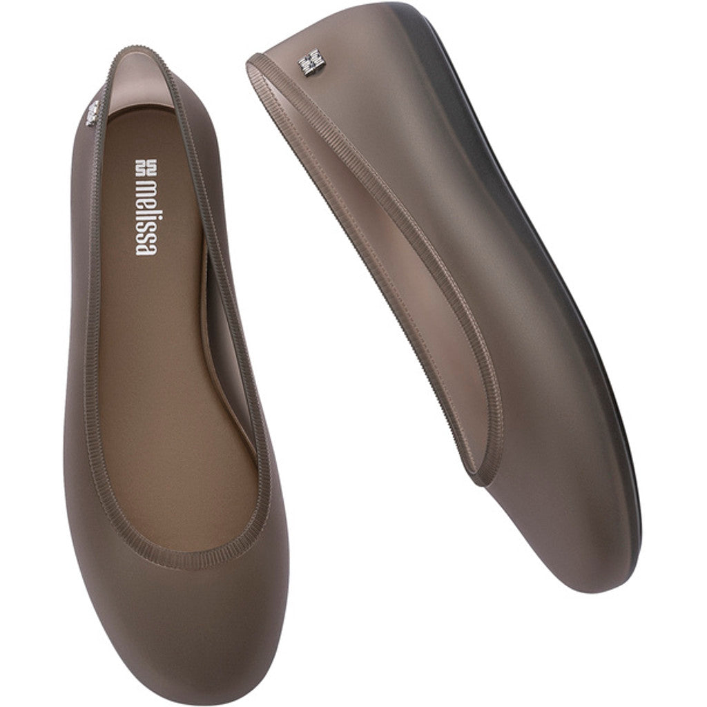 Melissa Melissa Soft Ballerina Essential Ad BALLERINA BU783 CLEAR BROWN