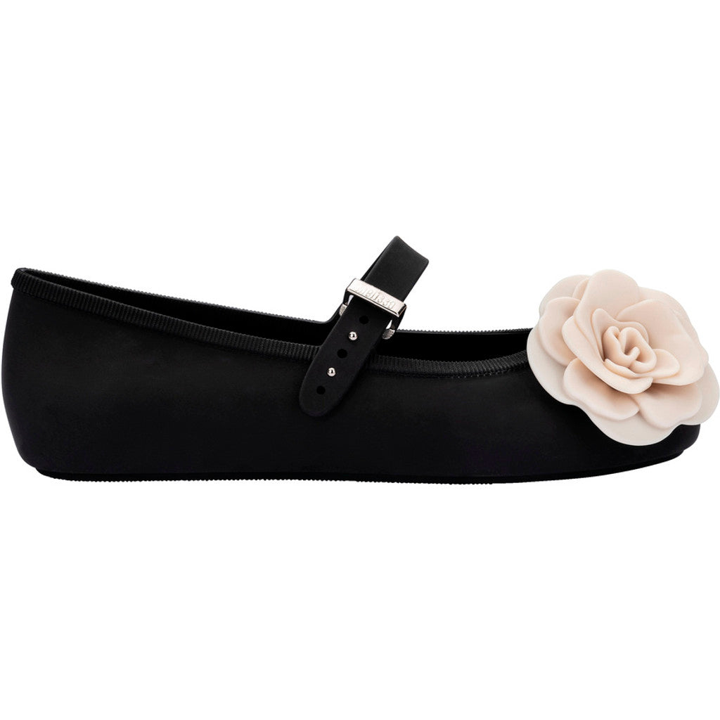 Melissa Melissa Soft Ballerina Petals Ad BALLERINA BO955 BLACK/BEIGE