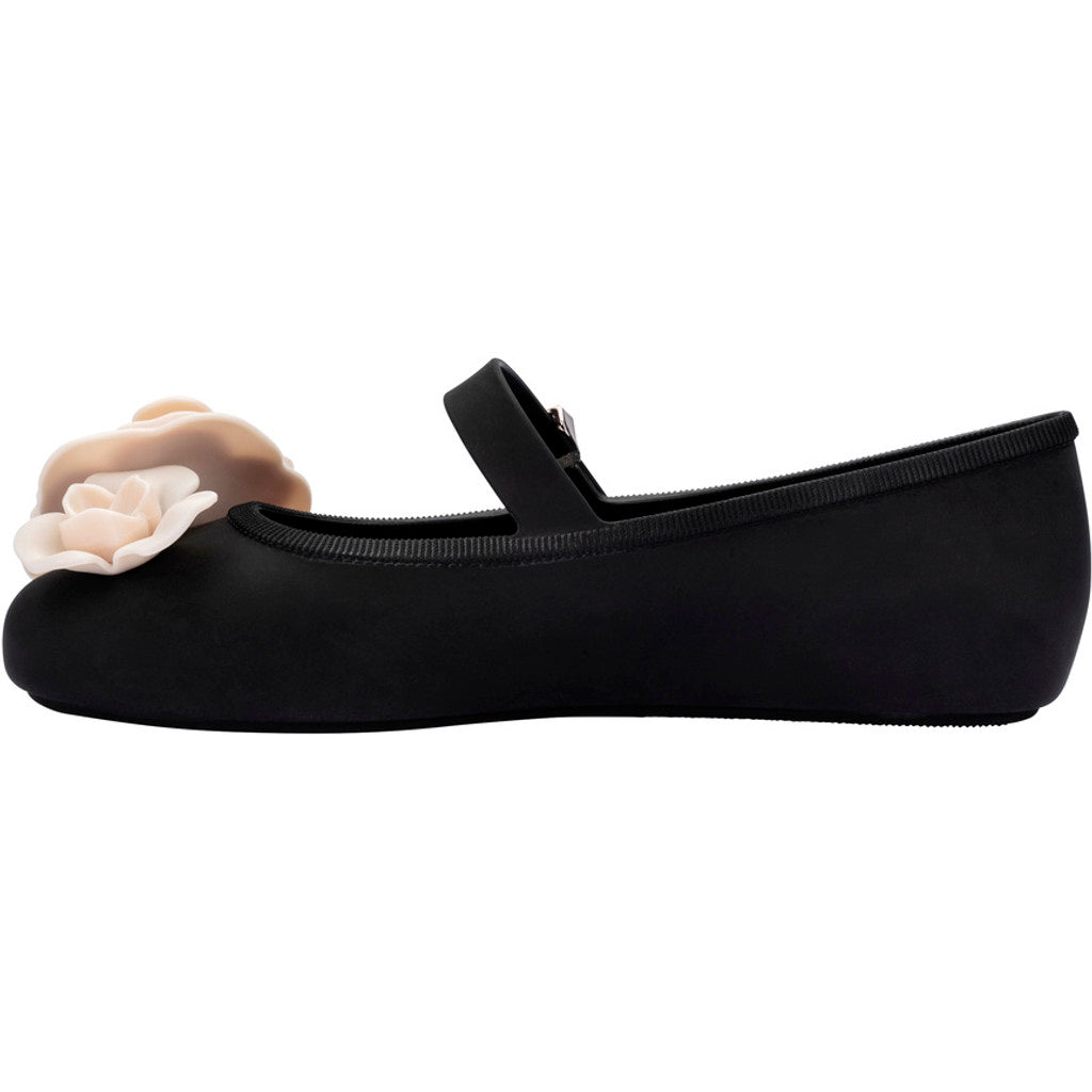 Melissa Melissa Soft Ballerina Petals Ad BALLERINA BO955 BLACK/BEIGE