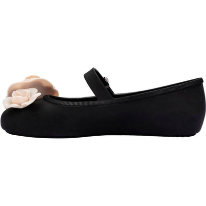 Melissa Melissa Soft Ballerina Petals Ad BALLERINA BO955 BLACK/BEIGE
