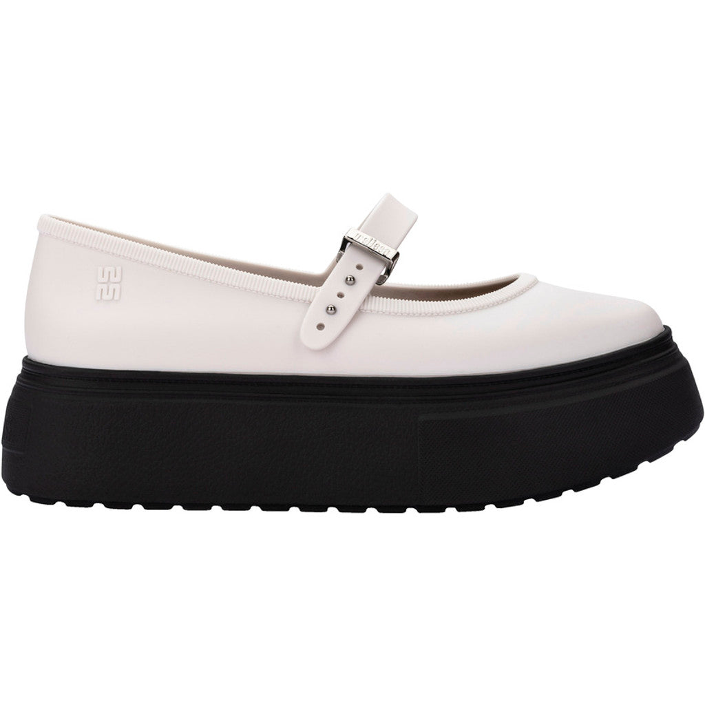 Melissa Melissa Soft Ballerina Platform Ad PLATFORM BP058 BLACK/WHITE