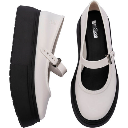 Melissa Melissa Soft Ballerina Platform Ad PLATFORM BP058 BLACK/WHITE