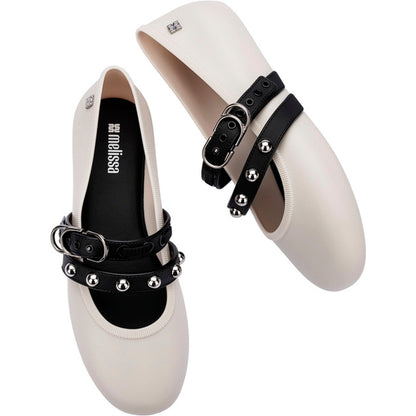 Melissa Melissa Soft Ballerina Studs AD BALLERINA BQ313 BEIGE/BLACK