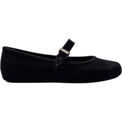 Melissa Melissa Soft Ballerina Velvet AD BALLERINA BB047 BLACK