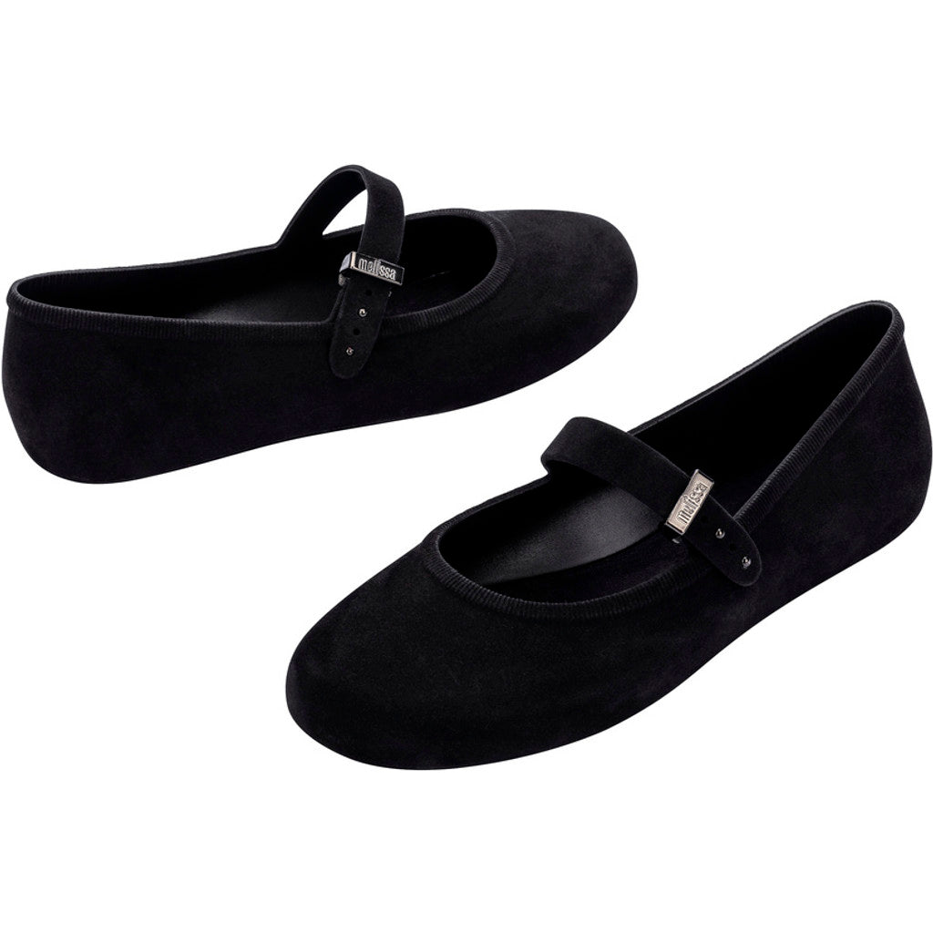 Melissa Melissa Soft Ballerina Velvet AD BALLERINA BB047 BLACK