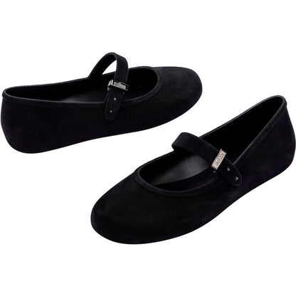 Melissa Melissa Soft Ballerina Velvet AD BALLERINA BB047 BLACK