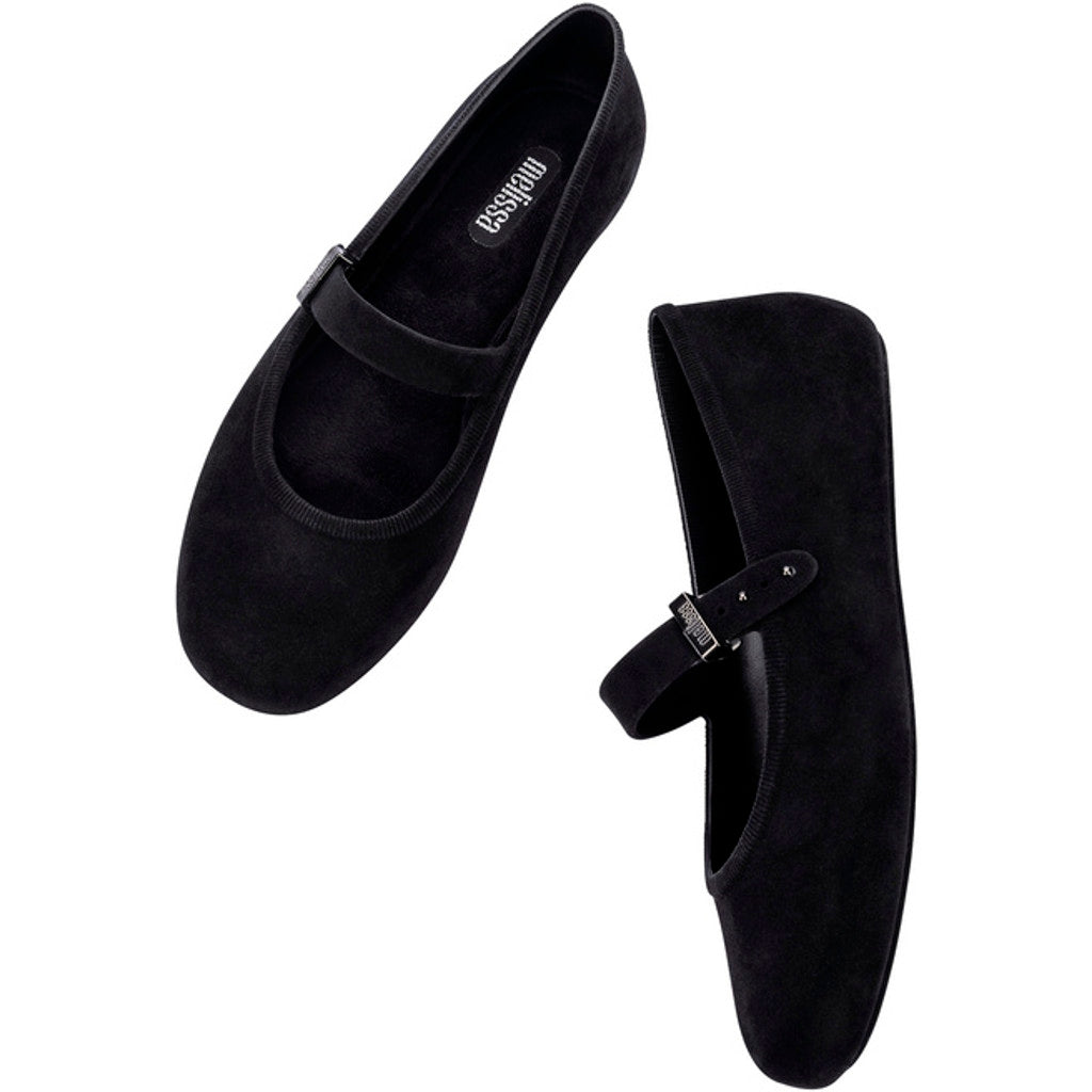 Melissa Melissa Soft Ballerina Velvet AD BALLERINA BB047 BLACK