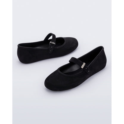 Melissa Melissa Soft Ballerina Velvet AD BALLERINA BB047 BLACK