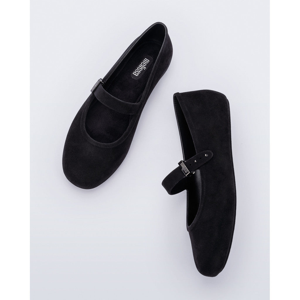 Melissa Melissa Soft Ballerina Velvet AD BALLERINA BB047 BLACK