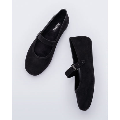 Melissa Melissa Soft Ballerina Velvet AD BALLERINA BB047 BLACK
