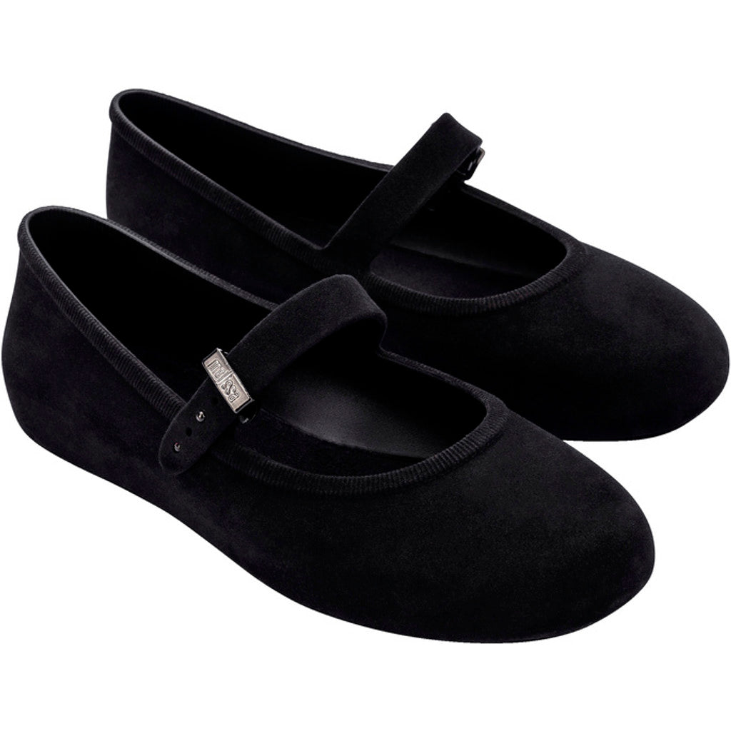 Melissa Melissa Soft Ballerina Velvet AD BALLERINA BB047 BLACK