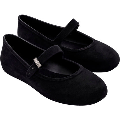 Melissa Melissa Soft Ballerina Velvet AD BALLERINA BB047 BLACK