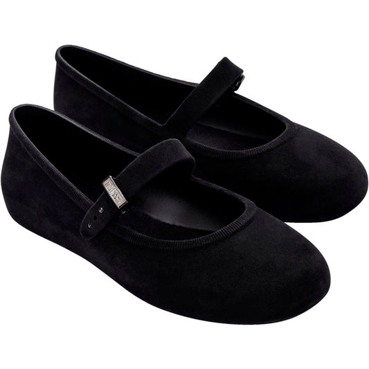 Melissa Melissa Soft Ballerina Velvet AD BALLERINA BB047 BLACK