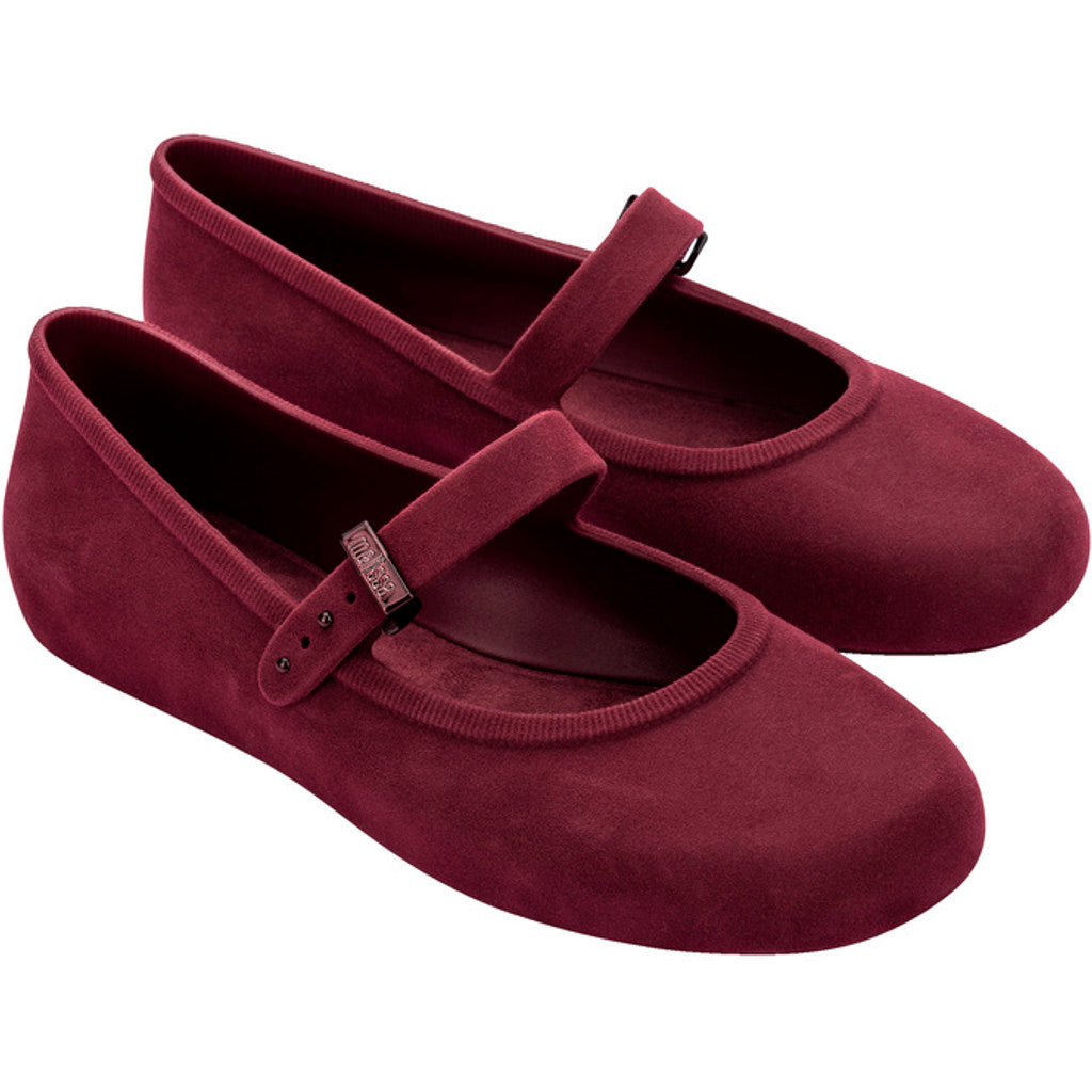Melissa Melissa Soft Ballerina Velvet AD BALLERINA BB050 RED