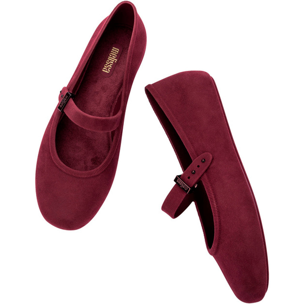 Melissa Melissa Soft Ballerina Velvet AD BALLERINA BB050 RED