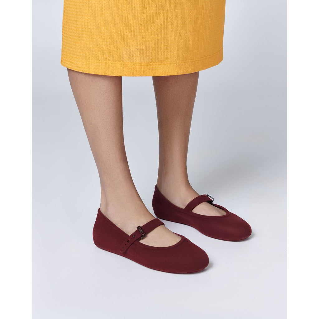 Melissa Melissa Soft Ballerina Velvet AD BALLERINA BB050 RED