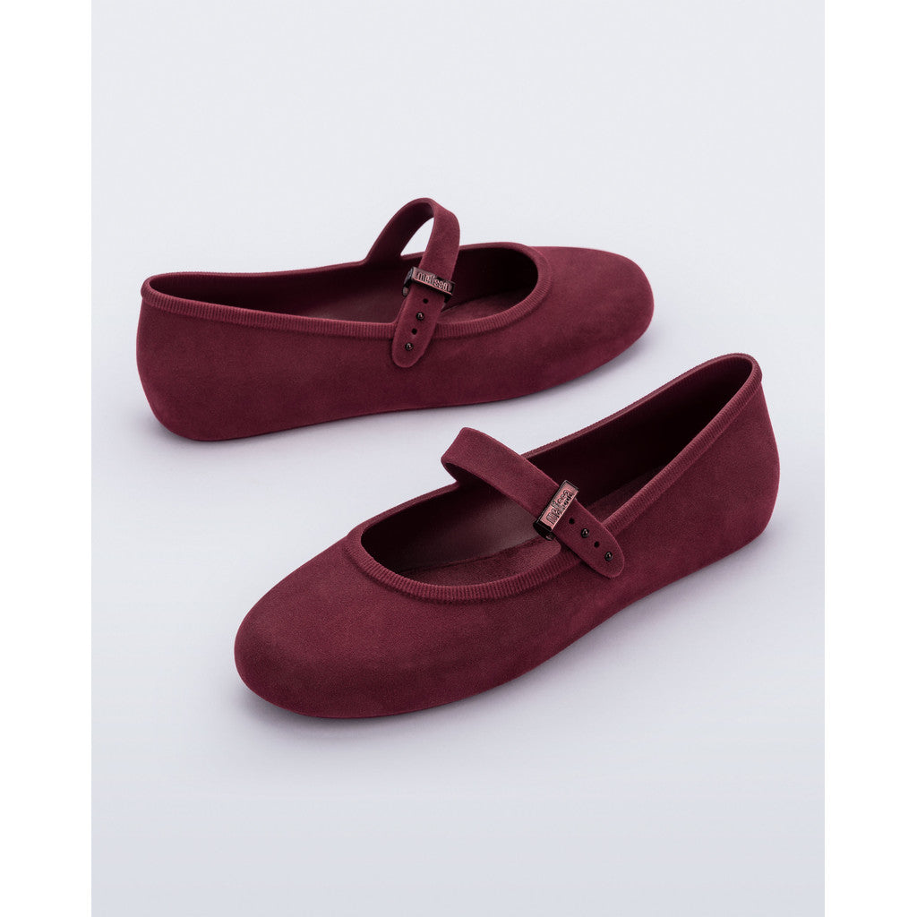 Melissa Melissa Soft Ballerina Velvet AD BALLERINA BB050 RED
