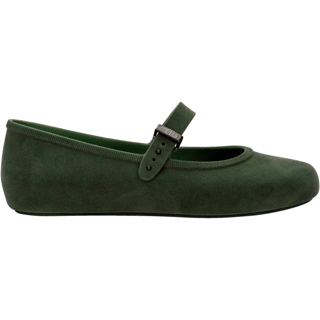 Melissa Melissa Soft Ballerina Velvet AD BALLERINA BB051 GREEN