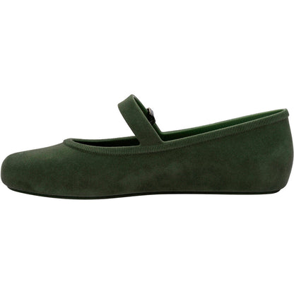 Melissa Melissa Soft Ballerina Velvet AD BALLERINA BB051 GREEN