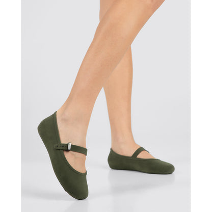 Melissa Melissa Soft Ballerina Velvet AD BALLERINA BB051 GREEN