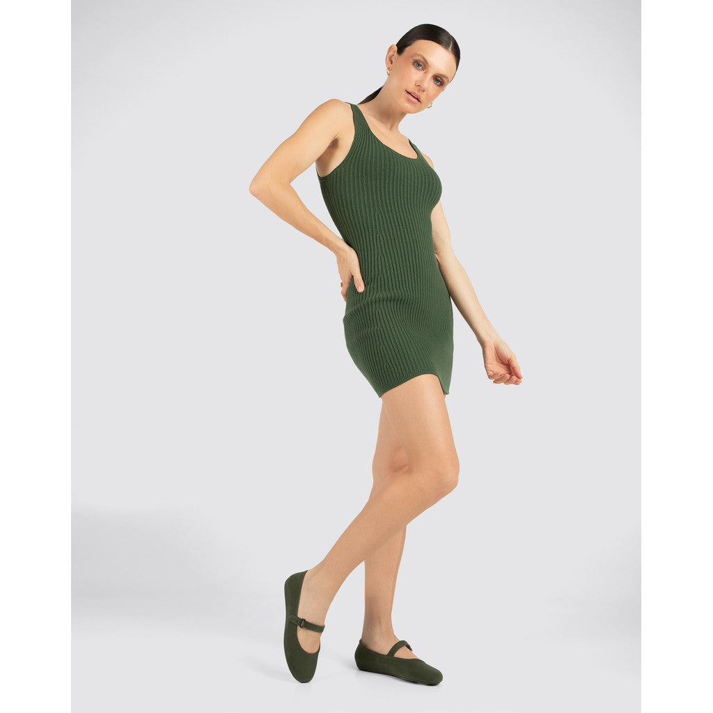 Melissa Melissa Soft Ballerina Velvet AD BALLERINA BB051 GREEN