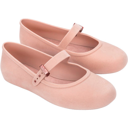 Melissa Melissa Soft Ballerina Velvet AD BALLERINA BB052 PINK