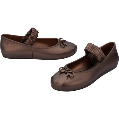 Melissa Melissa   Sophie Scrunch Ad BALLERINA BU916 BRONZE