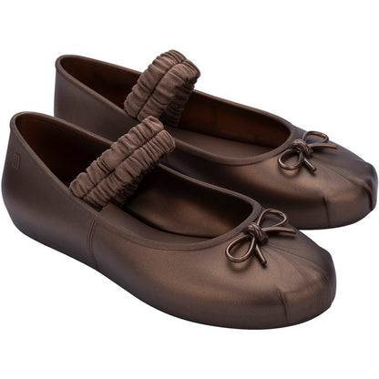 Melissa Melissa   Sophie Scrunch Ad BALLERINA BU916 BRONZE
