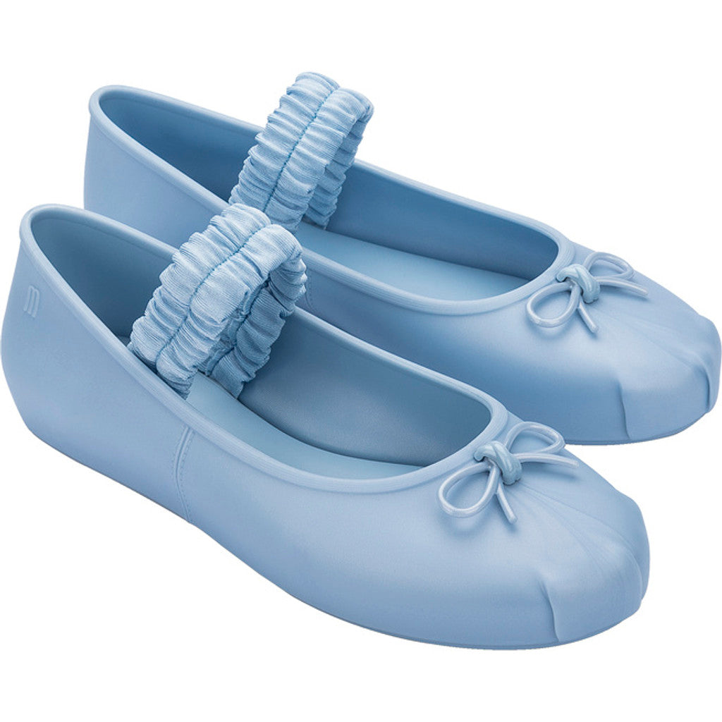 Melissa Melissa   Sophie Scrunch Ad BALLERINA BU927 METALLIC BLUE