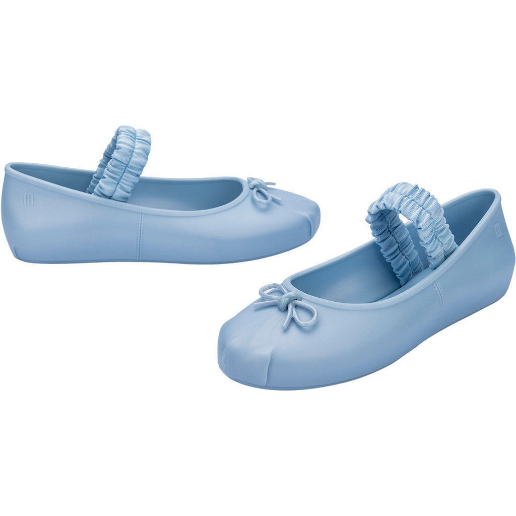 Melissa Melissa   Sophie Scrunch Ad BALLERINA BU927 METALLIC BLUE