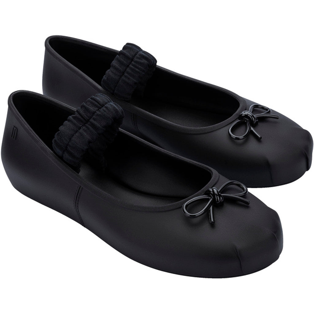 Melissa Melissa   Sophie Scrunch Ad BALLERINA BU929 MATT BLACK
