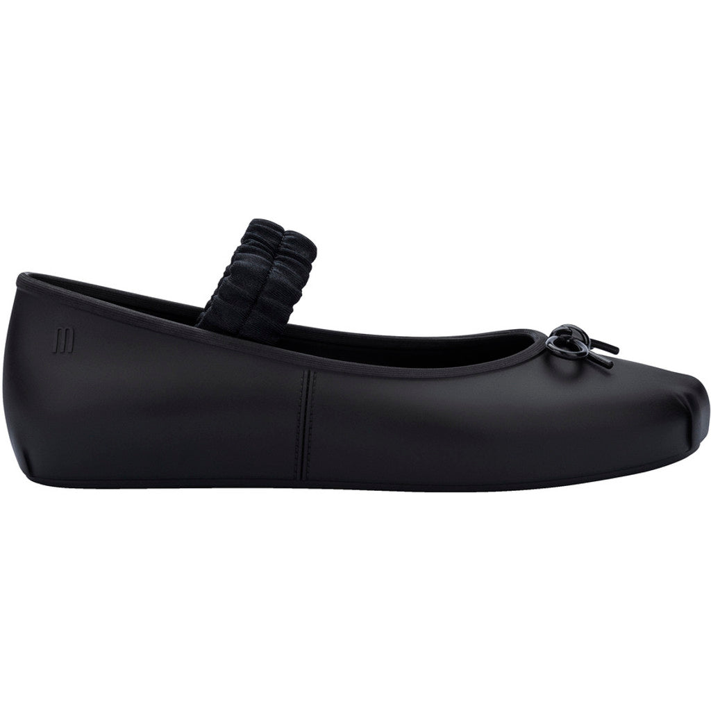 Melissa Melissa   Sophie Scrunch Ad BALLERINA BU929 MATT BLACK